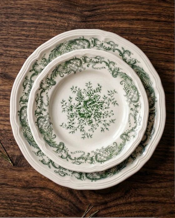 Тарілка Vintage Green 22 см