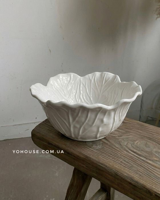 Салатник Капуста White 15,2 см