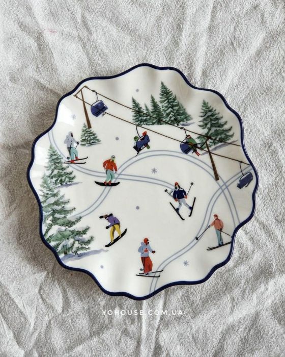 Тарілка Ski 21 см