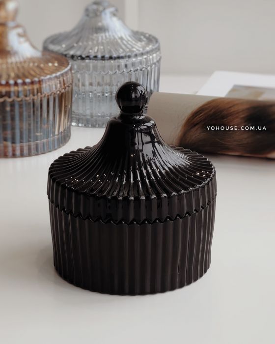 Цукерниця Хвиля Black  250 мл