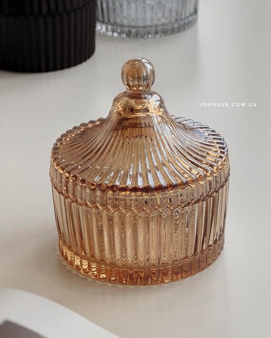 Цукерниця Хвиля Amber 520 мл